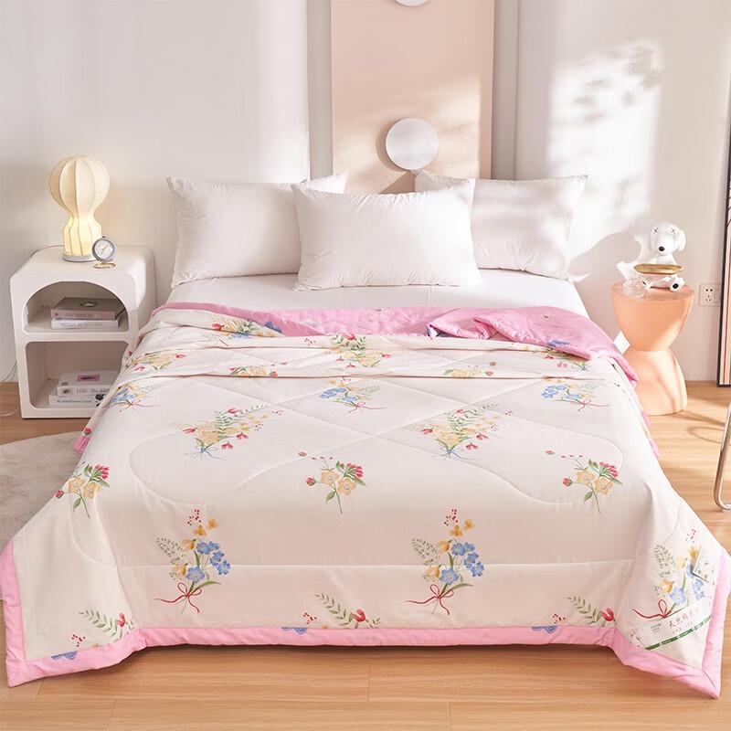 Zile 100% Xinjiang Cotton Summer Comforter (180x220cm)