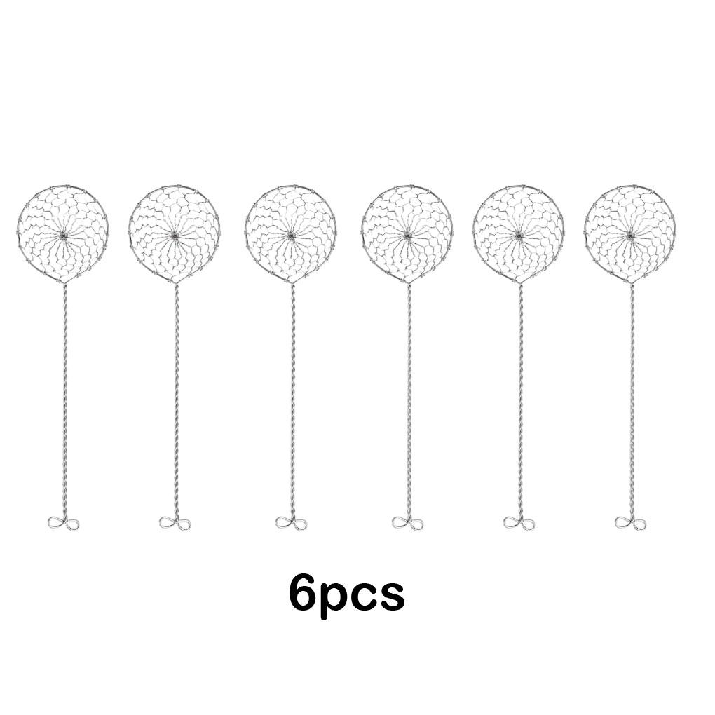 6pack/lot Stainless Steel Cooking Oil Clean and Fresh Made with Materials for Long-Lasting Heat-Resistant, B