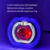 Motorcycle Headlight 3 Inch 45W Plus Devil Led Aluminum Waterproof Headlight