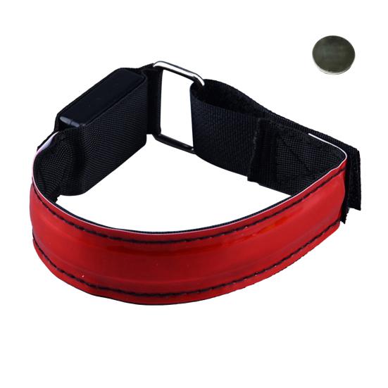 Portable Glowing Armband Super Bright Wear Resistant Adjustable Tightness LED Armband for Running