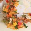 Simulated Maple Leaf Photography Props DIY Autumn Indoor Outdoor Wedding Halloween Thanksgiving Wall Mantel Party Decor TMZ