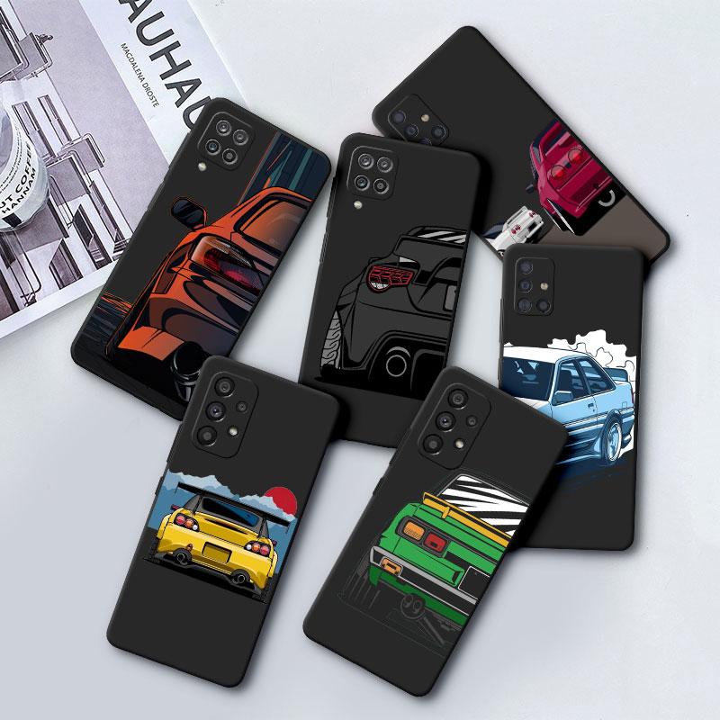 Men Cool Sports Cars Case For Samsung Galaxy M23 M52 M31 M53 M31s M33 M32 5g M13 M30s M04 M11 M51 M12 M01 Back Tpu Soft Cover