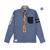 SECOND CORNER 2C Men'S Camper Graphic Shirt + Camo Tie. Coors