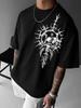 Skull Print T-shirt