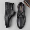 Mens Genuine Leather Casual Shoes Soft Sole Walking Shoes  Man Oxford Shoes Lightweight Sneakers Fashion Hot Sale Derby Footwear