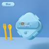 3 Grids Unicorn Lunch Box For Children Students Sandwich Fruit Food Storage Container Cartoon Kids Bento Box For School Camping