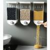 Cereal Dispenser Dry Food Coffee Beans Storage Container Wall-mounted Home Tools