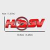 Car Decal Rear Trunk Metal Emblem Badge Sticker for H/ol-den HSV Logo Commodore Captiva Barina Trailblazer