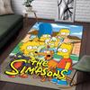 The Simpsons Area Rug - Soft & Durable For Living Room , Bedroom , And Outdoor Use - Hand Washable Polyester Floor Mat