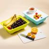 Efficient Draining Basket with Chopping Board Set for Vegetable and Fruit Washing Home Kitchens Sink Colander Strainer