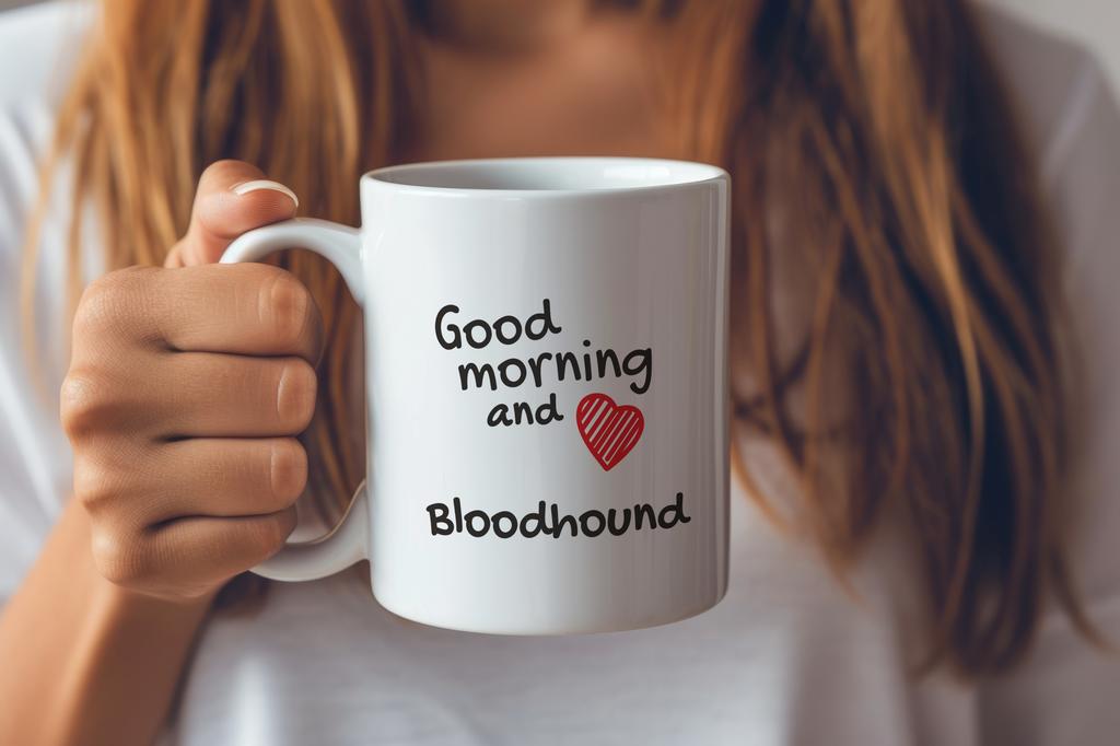 Bloodhound, St. Hubert Hound, Sleuth-hound - Cup with a Dog, Personalized Cup with a Print, a Classic Gift for Everyone from the Art-Dog Brand