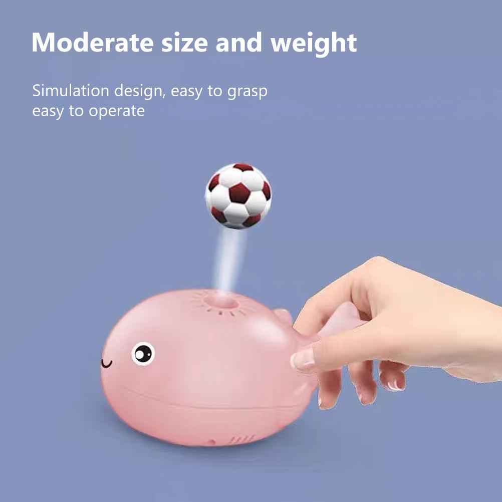 Electric Whale Floating Ball Toys Floating Ball Whale Toy Balancing Blow Games for Kids Dolphin Floating Ball Toy
