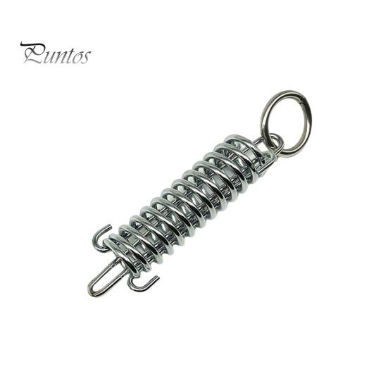 

Поводок для собак Амортизирующая пружинная пряжка Прочная стальная палатка Фиксированная пружинная пряжка Саморегулирующийся пружинный крюк Затяжка конструкции для тренировок и кемпинга серебряный