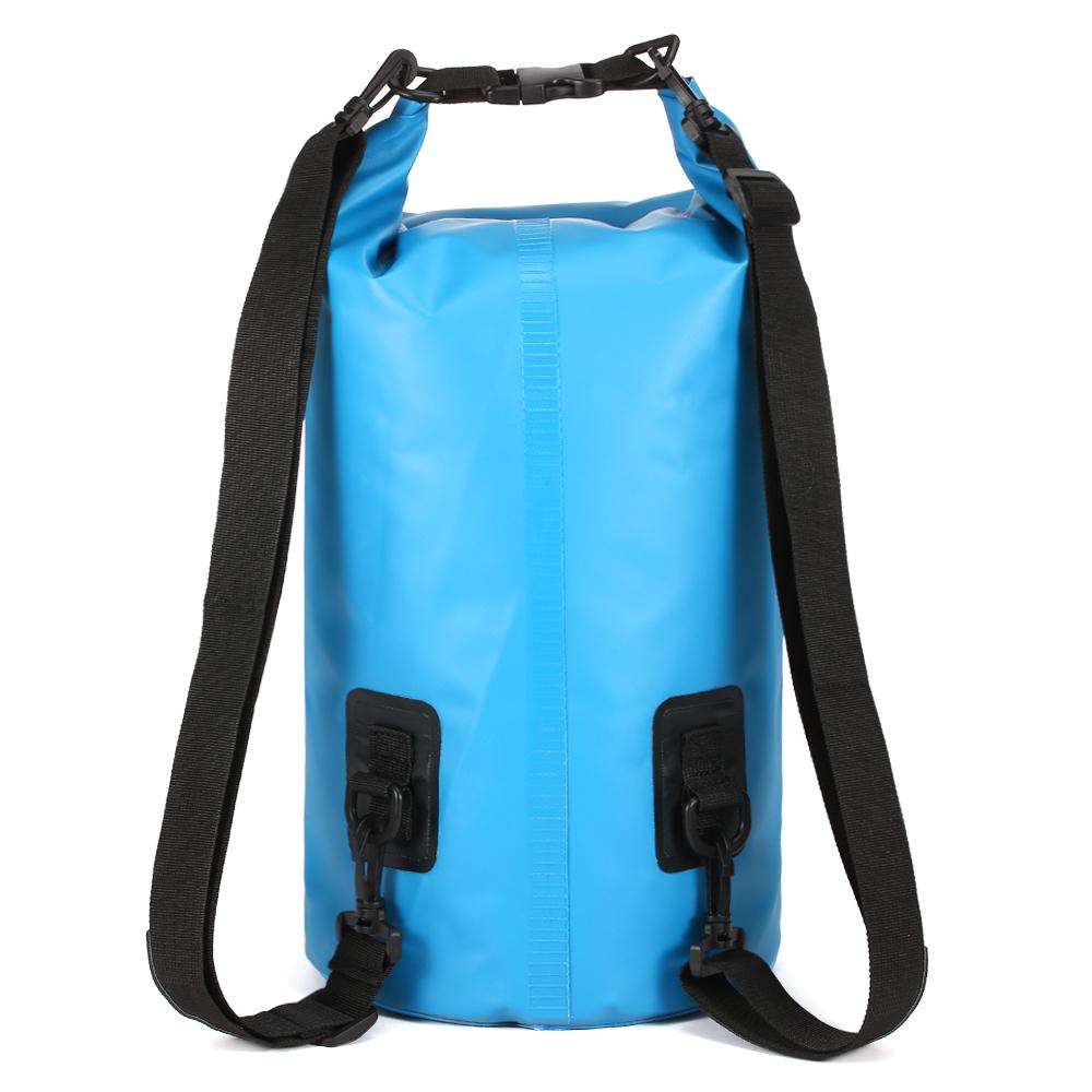 15L Waterproof Dry Bag with Phone Case Bag Roll Top Dry Sack For Kayaking Boating Fishing Surfing Swimming Rafting