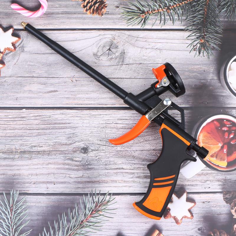 

Clean Free Foam Expanding Spray Gun Foam Glue Gun Polyurethane Foam Sealant Specia Manual Tool For House Renovation OneSize
