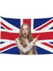 1pc FAMILOVE Customizable UK Flag Tapestry Personalized Banner with Unique Design for Club College Dorm