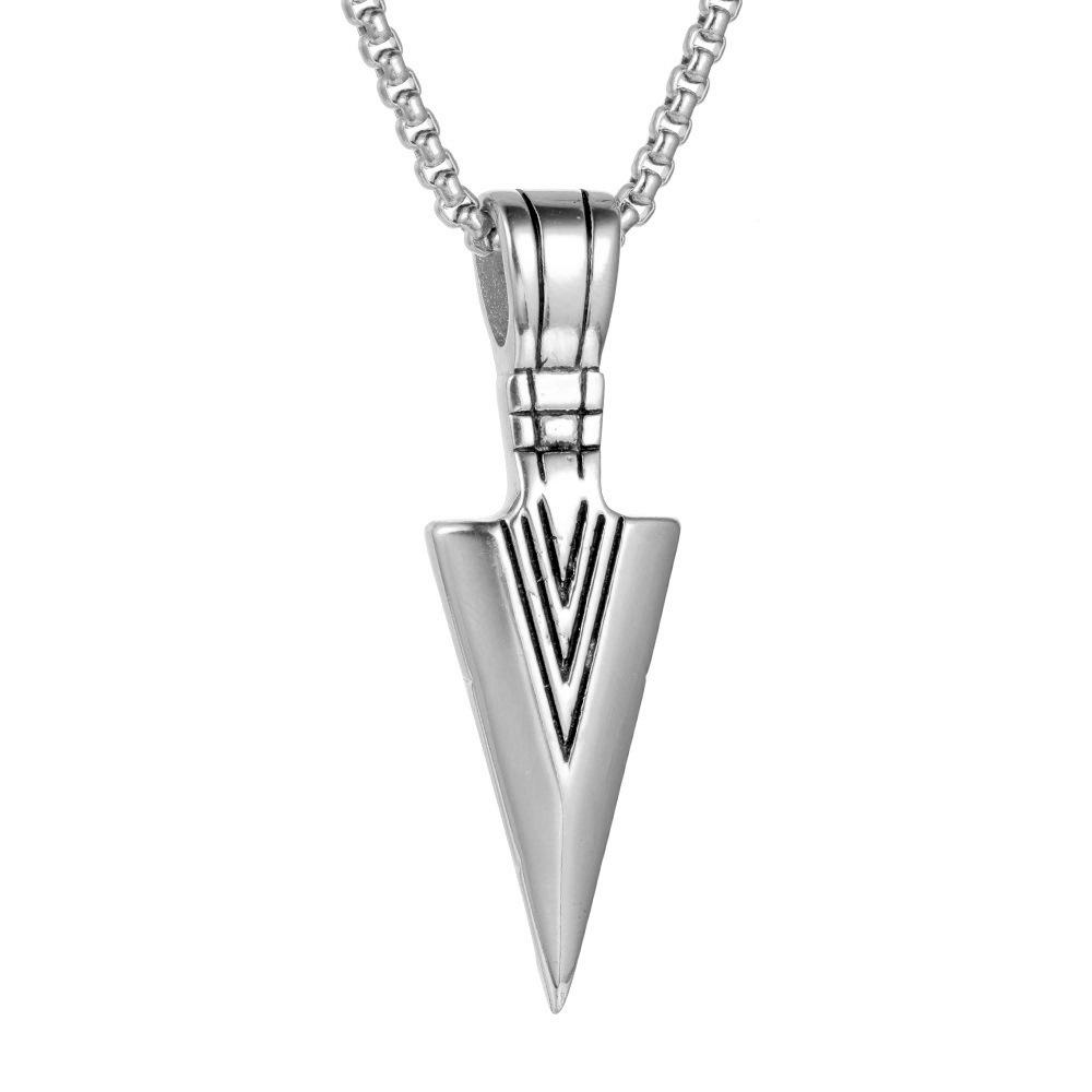 Simple Women Chain Fashion Trendy Necklace Jewelry Unisex Men 1PC Pendant Necklace New Gift Hip Hop High Quality Titanium Steel Popular  Handmade