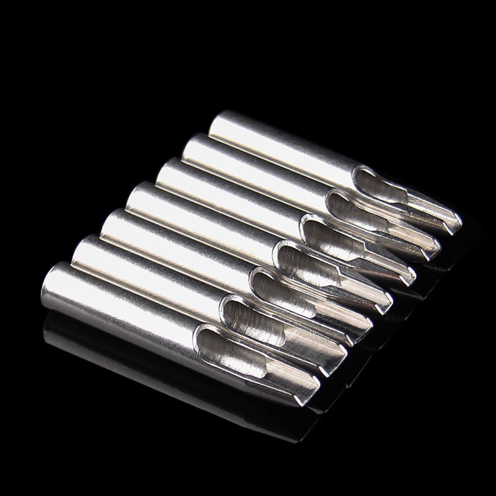 22PCS Edelstahl Tattoo Düsenspitzen Set RL M1 DT Gemischte Einweg Tattoo Tipps Tattoo Maschine