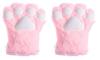 DOKiDOKi Cat Paw Gloves (Pink) - Set of 2, Perfect for Cosplay, Fluffy, Cute, and Transforming, Perfect for Halloween Costumes