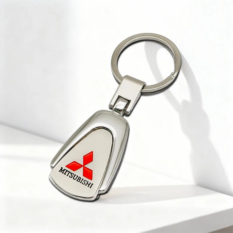 wszm6 JDM Ralliart Style Key Strap Pendant Car Interior Accessories for Mitsubishi Lancer Evolution EVO 10 9 RVR Galant