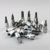 46pc Drive Socket Set 1/4 Inch Ratchet Wrench Set with Sockets Metric Hex Bit Socket Set Mechanic Tool Kits for Hous Auto Repair