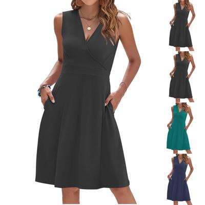 Rochie casual de damă la modă, cu croială largă - Culoare