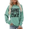 Unisex Fashion Printed Crewneck Sweatshirt, Long Sleeve Casual Pullover for Fall, Winter and Everyday Wear