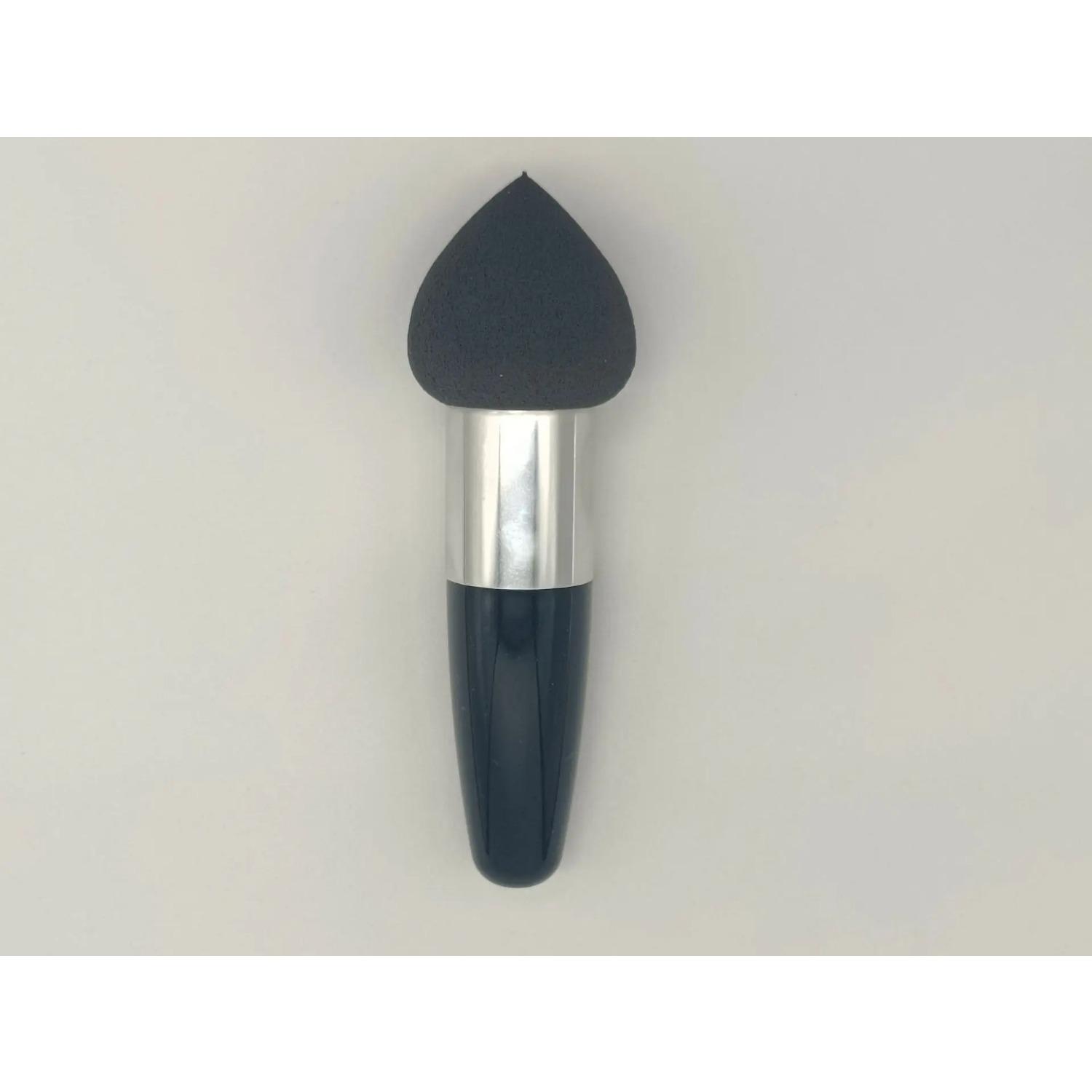 

1 шт., кисти для макияжа с грибной головкой, пуховка, губка для макияжа с ручкой, женские модные профессиональные инструменты для макияжа, косметика чёрный