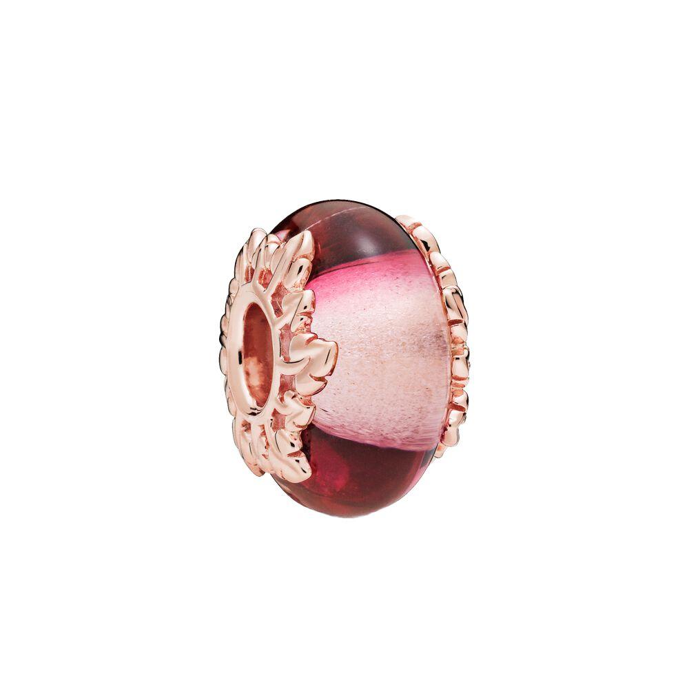Pandora Murano Glass Pendant Women Jewelry Pink 788244 Box,Pink