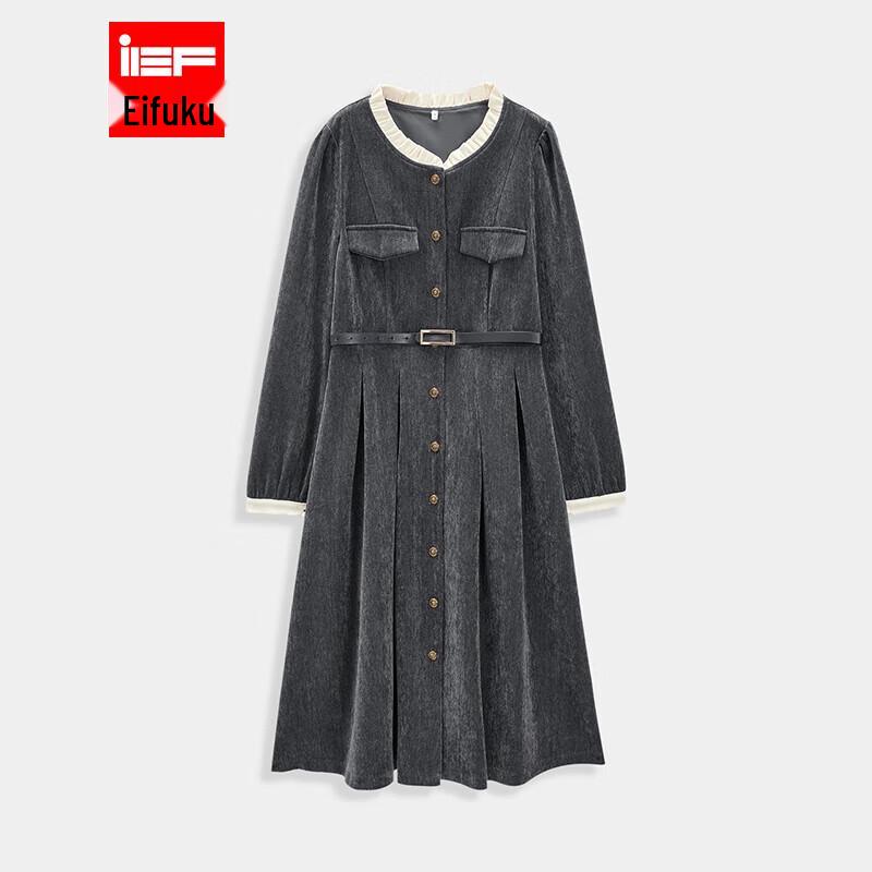 

IEF 2025 Autumn/Winter Elegant A-Line Midi Dress M