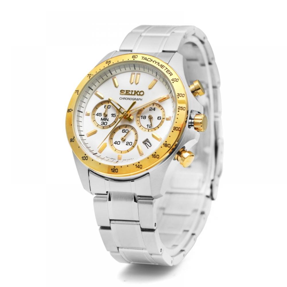 Seiko Sbtr024 Spirit Chronograph Tachymeter Men S Metal Watch