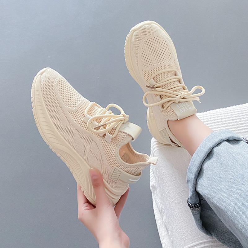Fashion Summer New Women's Casual Shoes Lightweight Comfortable Breathable Sneakers for Woman Outdoor Anti-slip Soft Running Shoes Plus