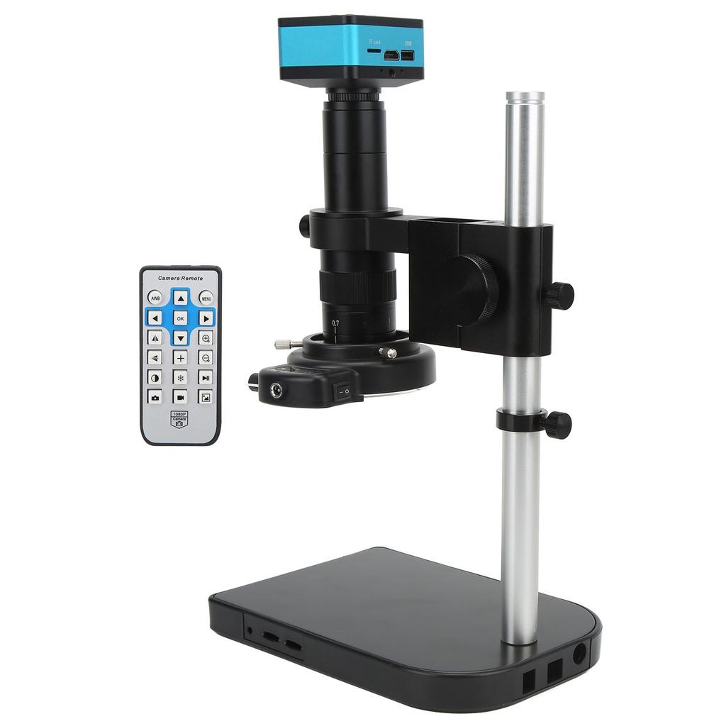 Industry Microscope 180X High Definition Multimedia Interface USB Output with 144 LED Lights for PCB Repair