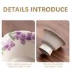 Chinese Ceramic Teacup Floral Pattern Coffee Cup For Adults