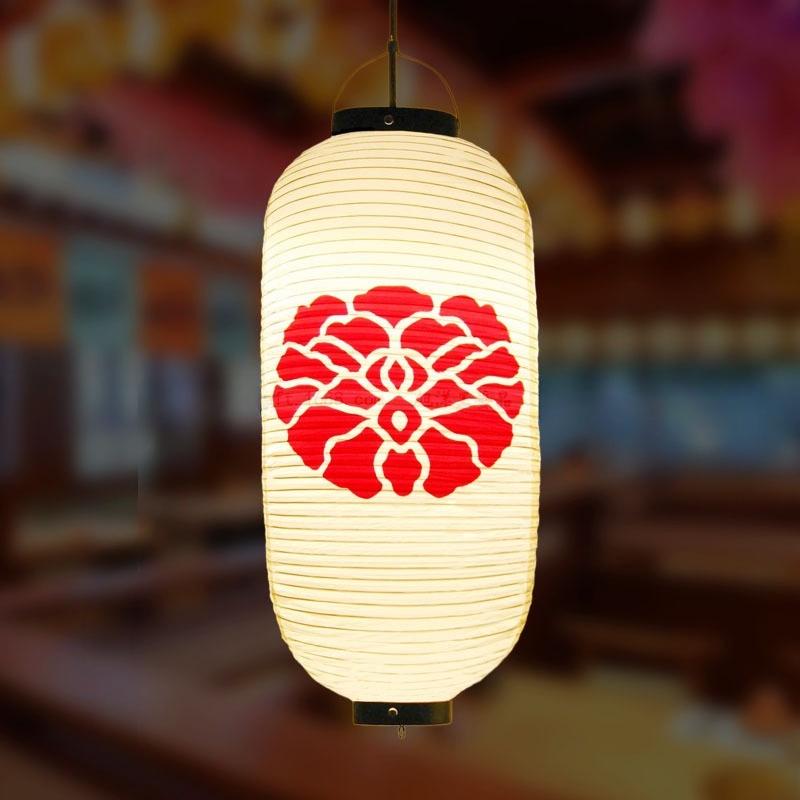 Japanese Style 25x50cm PVC Waterproof Lantern Sushi Ramen Izakaya Korean Cuisine Restaurant Pub Decor Hanging Lantern Outdoor