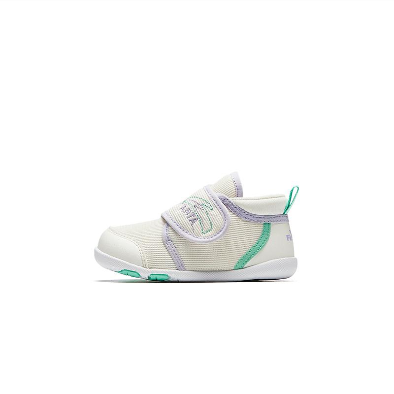 Anta Kids Synthetic Leather Fabric Trendy Fashion Non-Slip Anti-Kick Lightweight Shock Absorbing Low-Top Walking Shoes Baby shoes A22440069-3