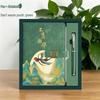 A5 Chinese Style Magnetic Buckle Diary & Notebook Gift Set