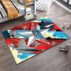 Top Gun Maverick Themed Carpet with Aircraft and Star Design Suitable for use as an anti-slip for living room bedroom sofas