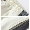 Men's Spring and Autumn Models Plus Size Thin Section Zip Section Stand-up Collar Jacket + Wide-leg Trousers Sports Two-piece Set