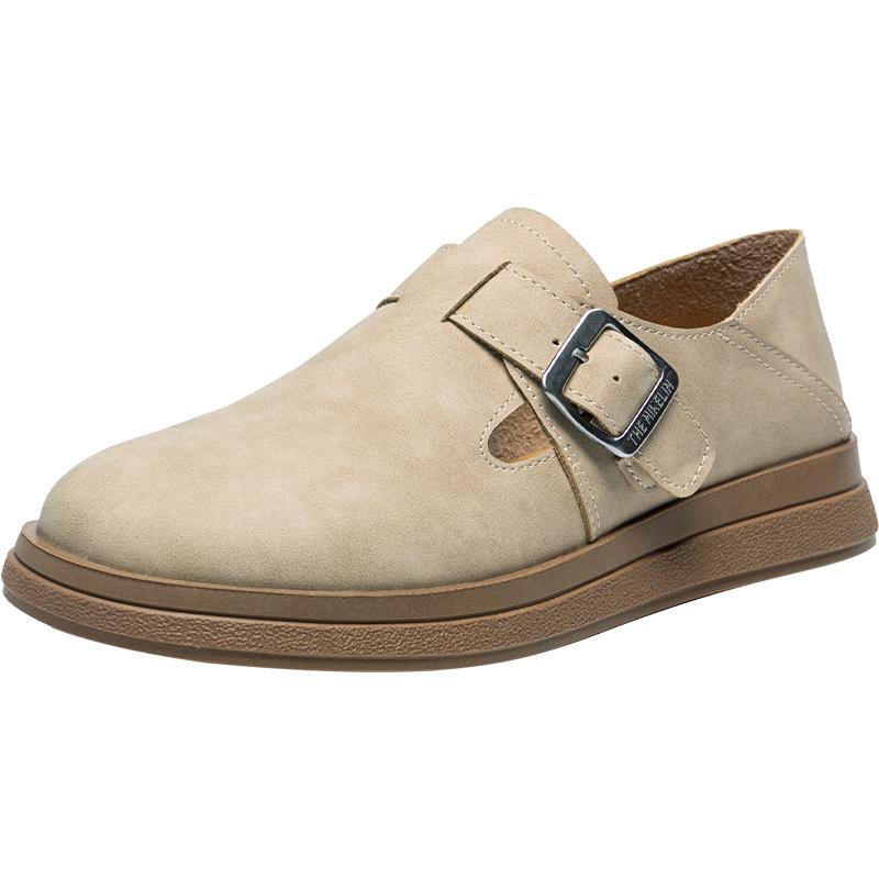 ZHR Women s Casual Buckle Comfort Flats L