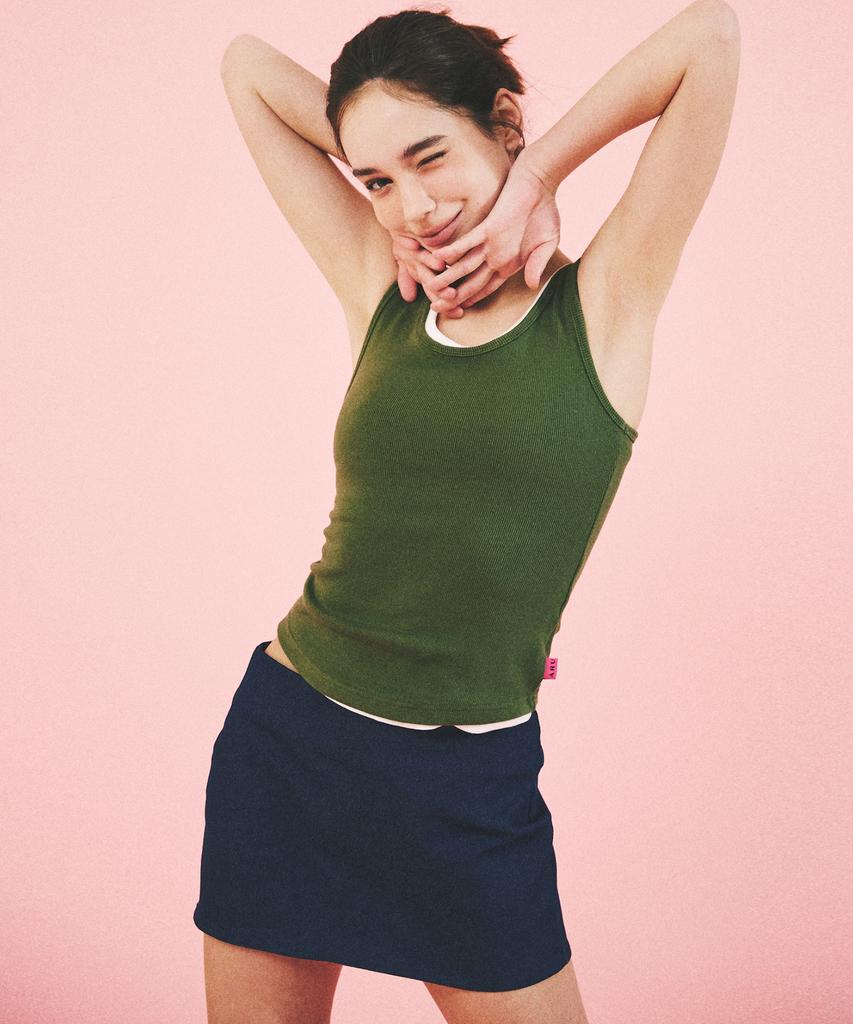 Eialyu Fit Rib Sleeveless