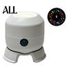 Festive Wall Projector Christmas Light, Dynamic Rotating Indoor Projection Lamp with Static Snowflake Reindeer Snowman Pattern for Ceiling Holiday