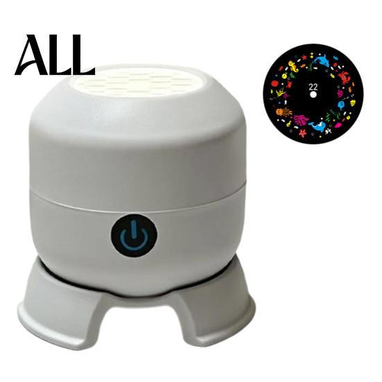 Festive Wall Projector Christmas Light, Dynamic Rotating Indoor Projection Lamp with Static Snowflake Reindeer Snowman Pattern for Ceiling Holiday