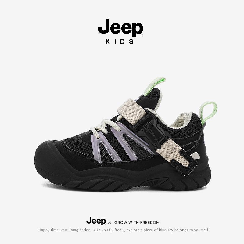 

Jeep Boys Mesh Running Shoes 2025 - Retro Style for Kids 34
