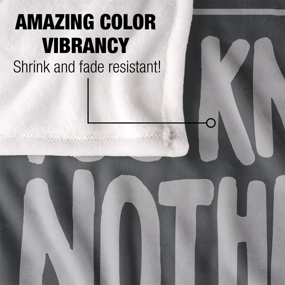 Game Of Thrones You Know Nothing Blanket