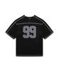 NINEZ Waffle Mesh Rugby Oversized T-Shirt (2 Colors)