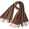 ELSYALN Solid Color Large Scarf A-D3029