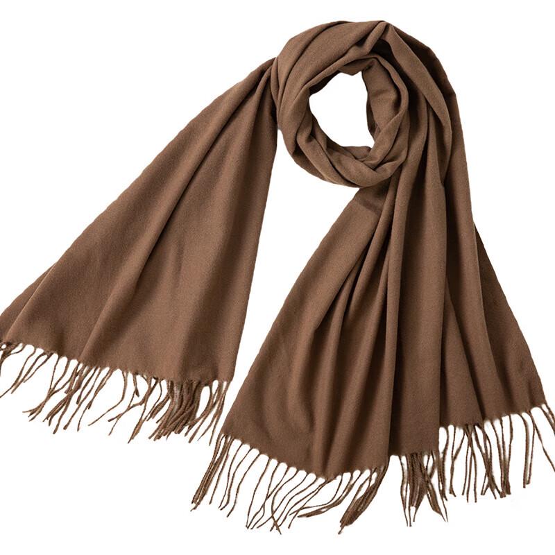 ELSYALN Solid Color Large Scarf A-D3029