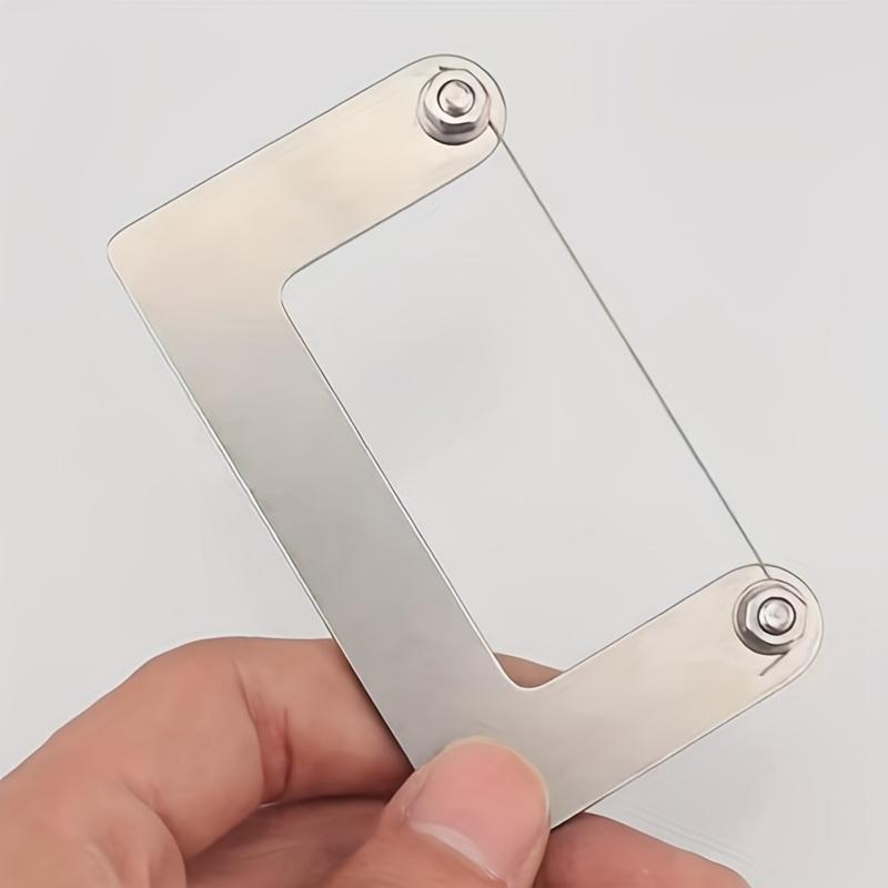 

Portable Wire Saw, Metal Cutting Wire Saw, Versatile Pocket Saw, Stainless Steel Hand-Drawn Wire Saw Rope, Outdoor Camping Tool