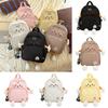 Little Cat Cartoon Backpack With Breathable Nylon Material For School And Casual Use